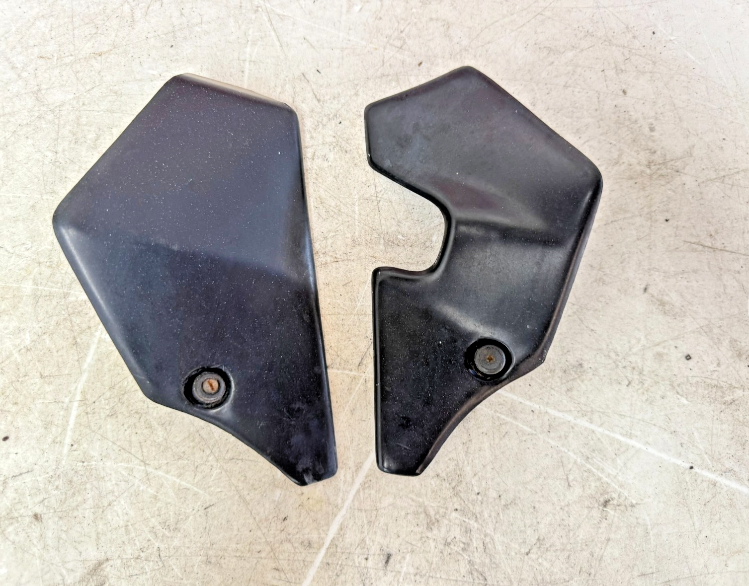 2001 HONDA VALKYRIE INTERSTATE Front Frame Neck Left Right Cover Trim Black