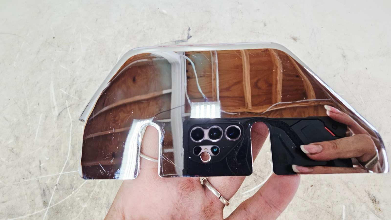 1996 HARLEY SOFTAIL Chrome Rear Master Cylinder Cover