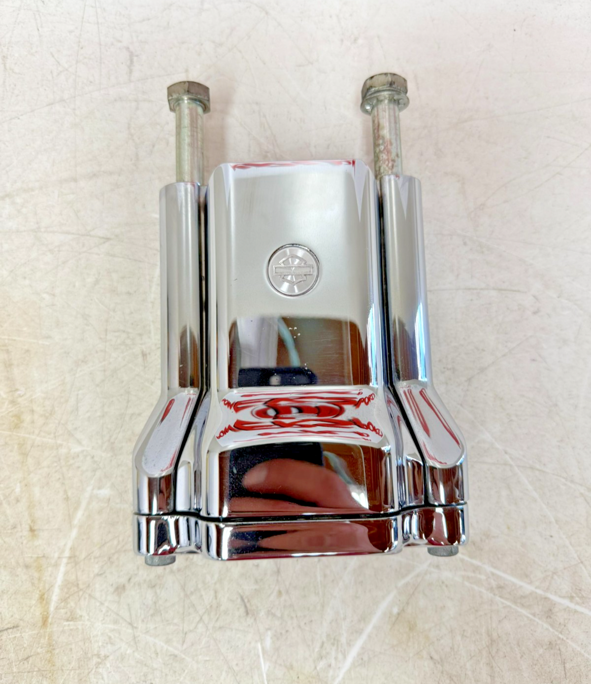 2003 Harley Davidson Sportster Handlebar Clamp Riser Clamp Chrome