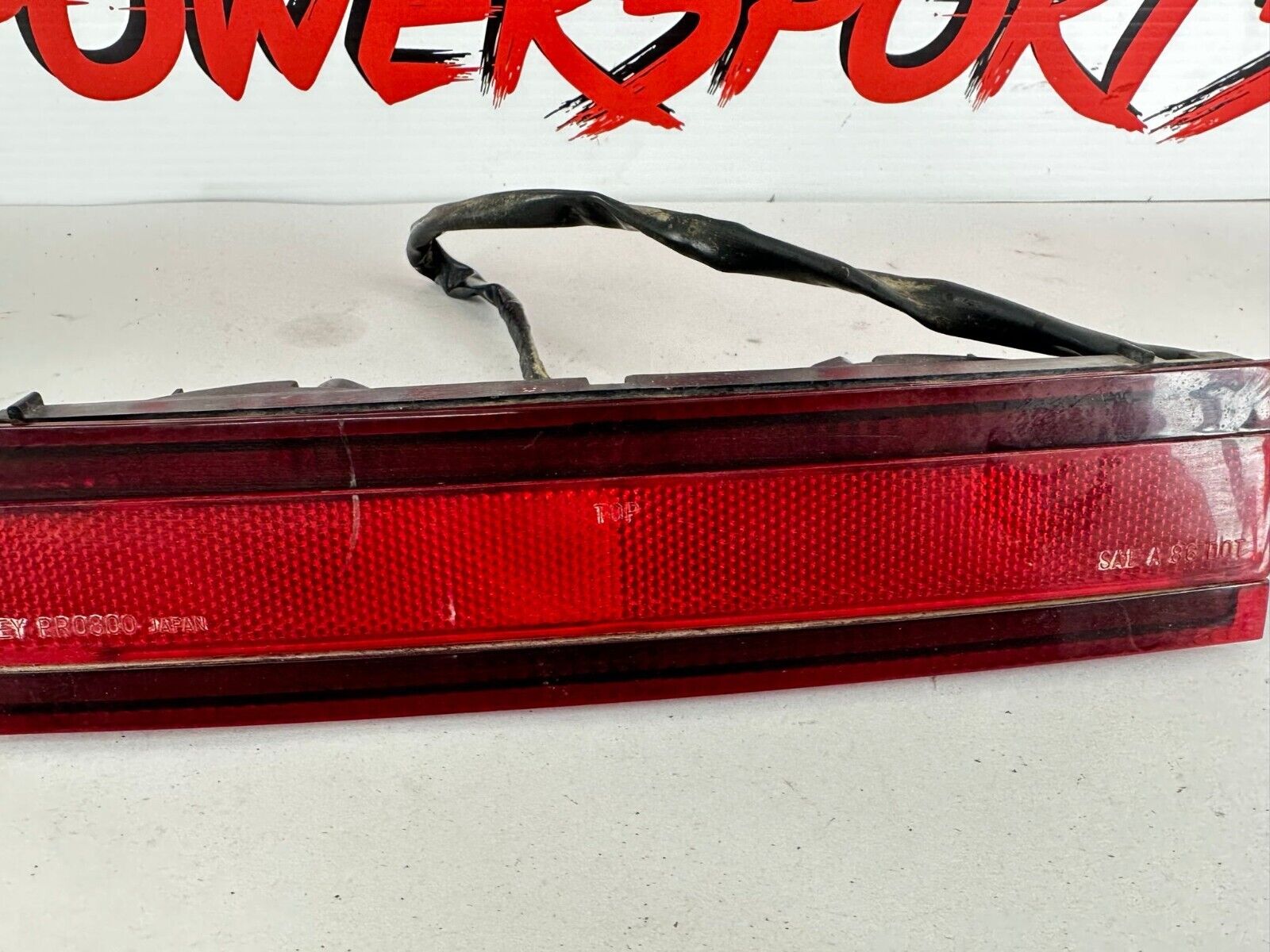 88-00 HONDA GOLDWING GL1500 Center Saddlebag License Plate Light