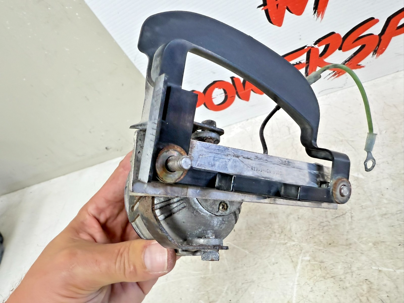 2002 Honda Goldwing GL1800 Fog Light Lamp Right Left Blue Lens w/ Mount Bracket