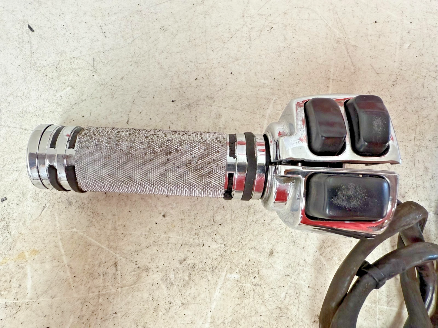 1997 HARLEY DAVIDSON SOFTAIL Chrome Left Right Hand Controls Switch Housing