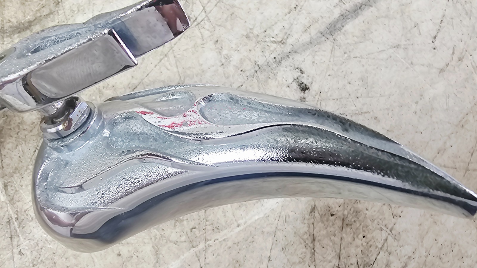 2003 HARLEY SOFTAIL DEUCE Chrome Teardrop Rearview Side Mirrors