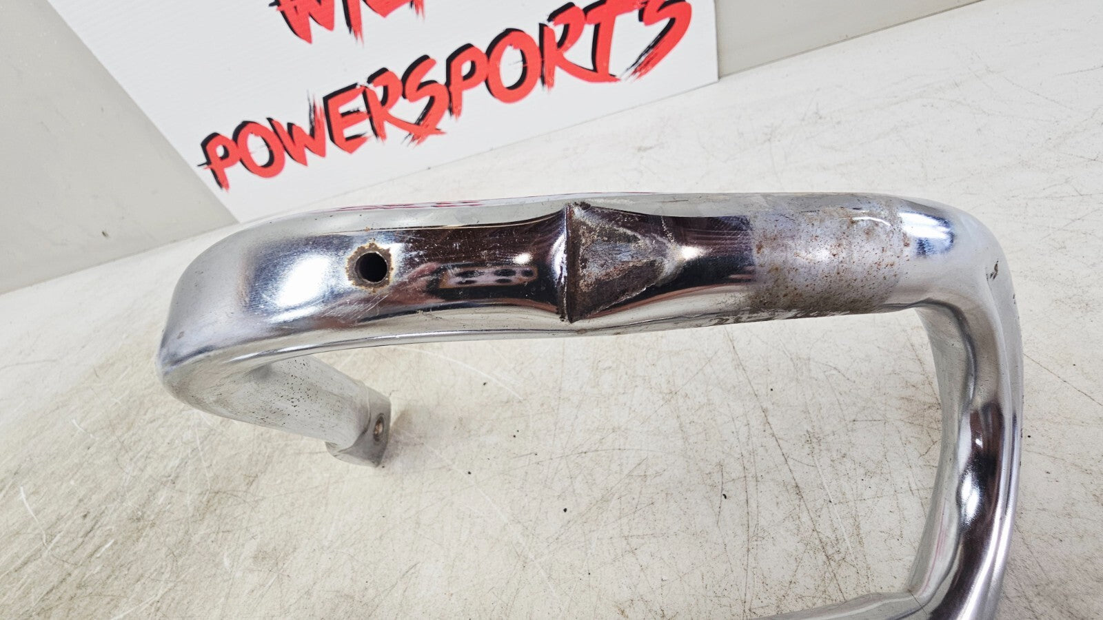 1995 HONDA GOLDWING GL1500 Saddlebag Guard Guide Mounting Bracket Chrome