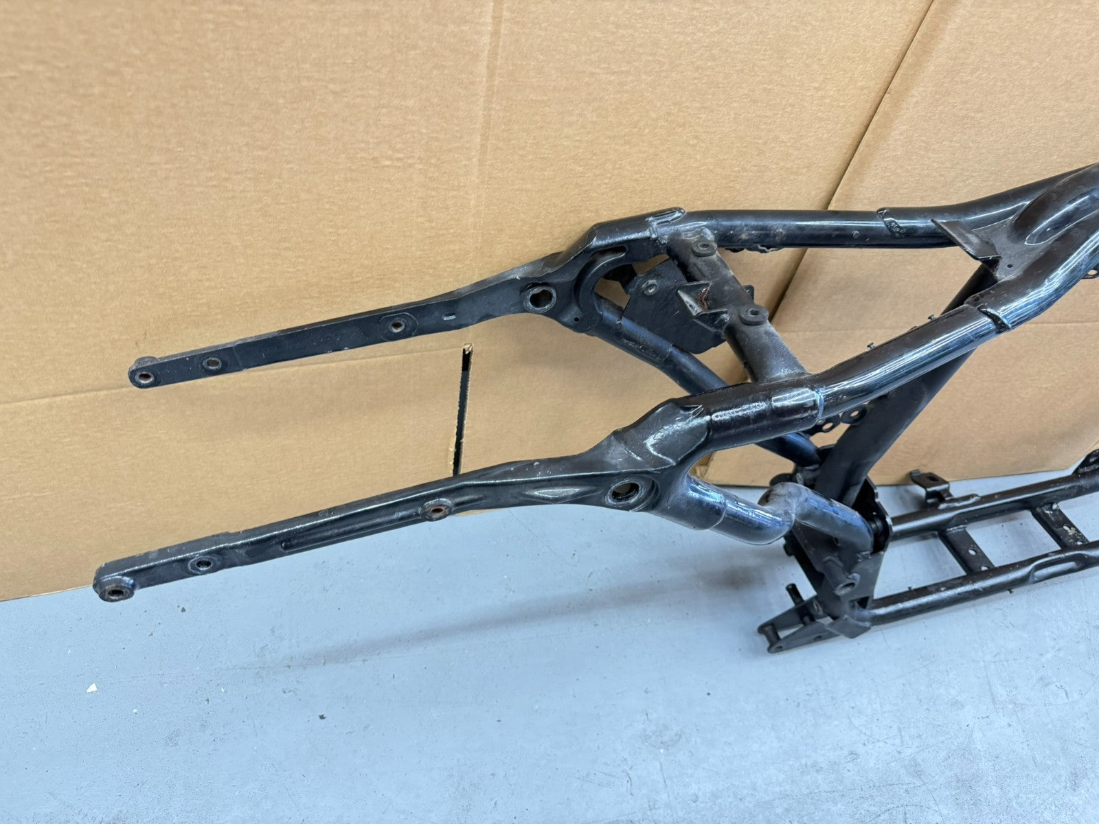 1997 Harley Davidson Sportster Main Frame Chassis STRAIGHT