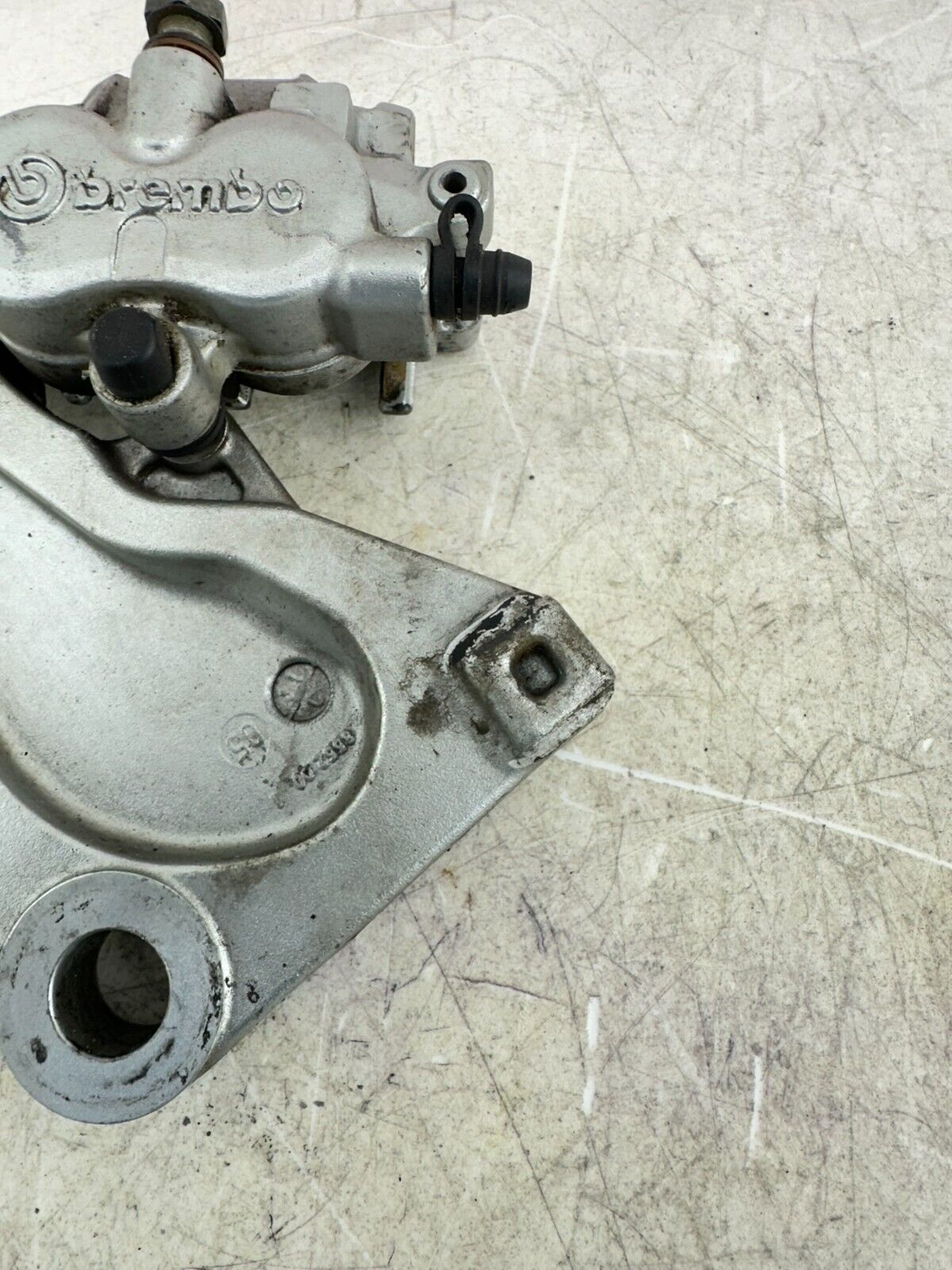 2006 Victory Kingpin Rear Brake Caliper + Mounting Bracket Brembo