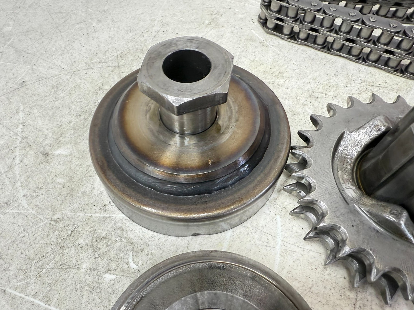 1998 HARLEY FLH ELECTRA GLIDE Primary Clutch Chain Compensator Jackshaft Gear