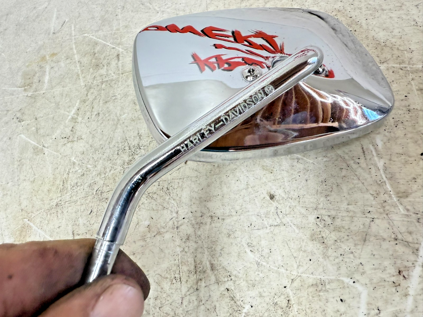 1997 HARLEY DAVIDSON SOFTAIL Mirror Right & Left Rear View Mirrors OEM Handlebar