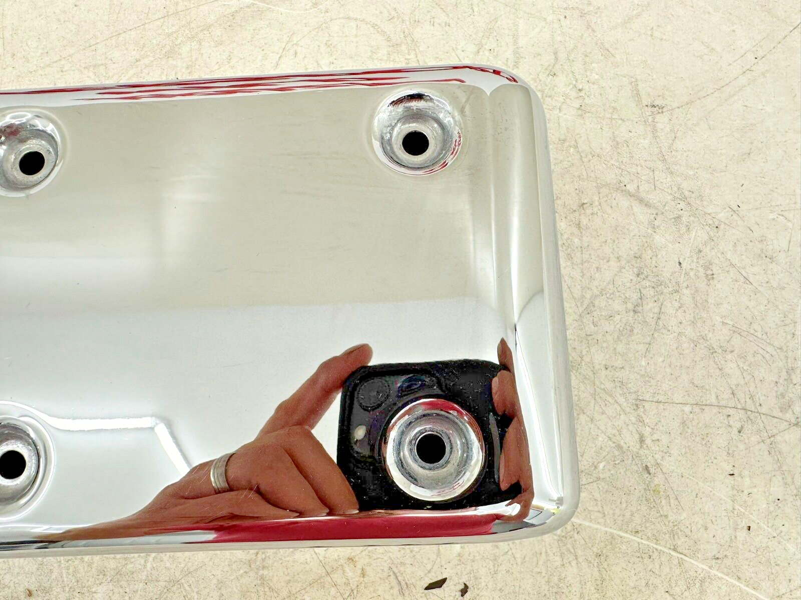 1999 HARLEY DYNA Chrome Left Ignition Coil ECM Fuse Box Cover