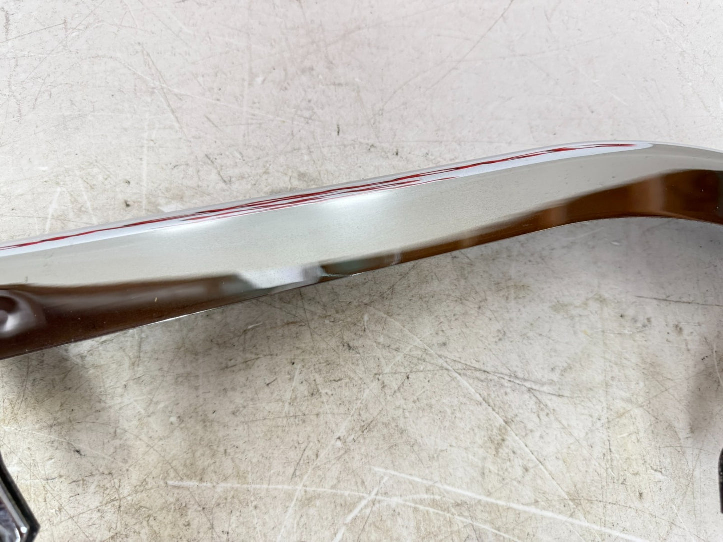 2003 HARLEY DYNA WIDE GLIDE Chrome Upper Belt Guard Cover