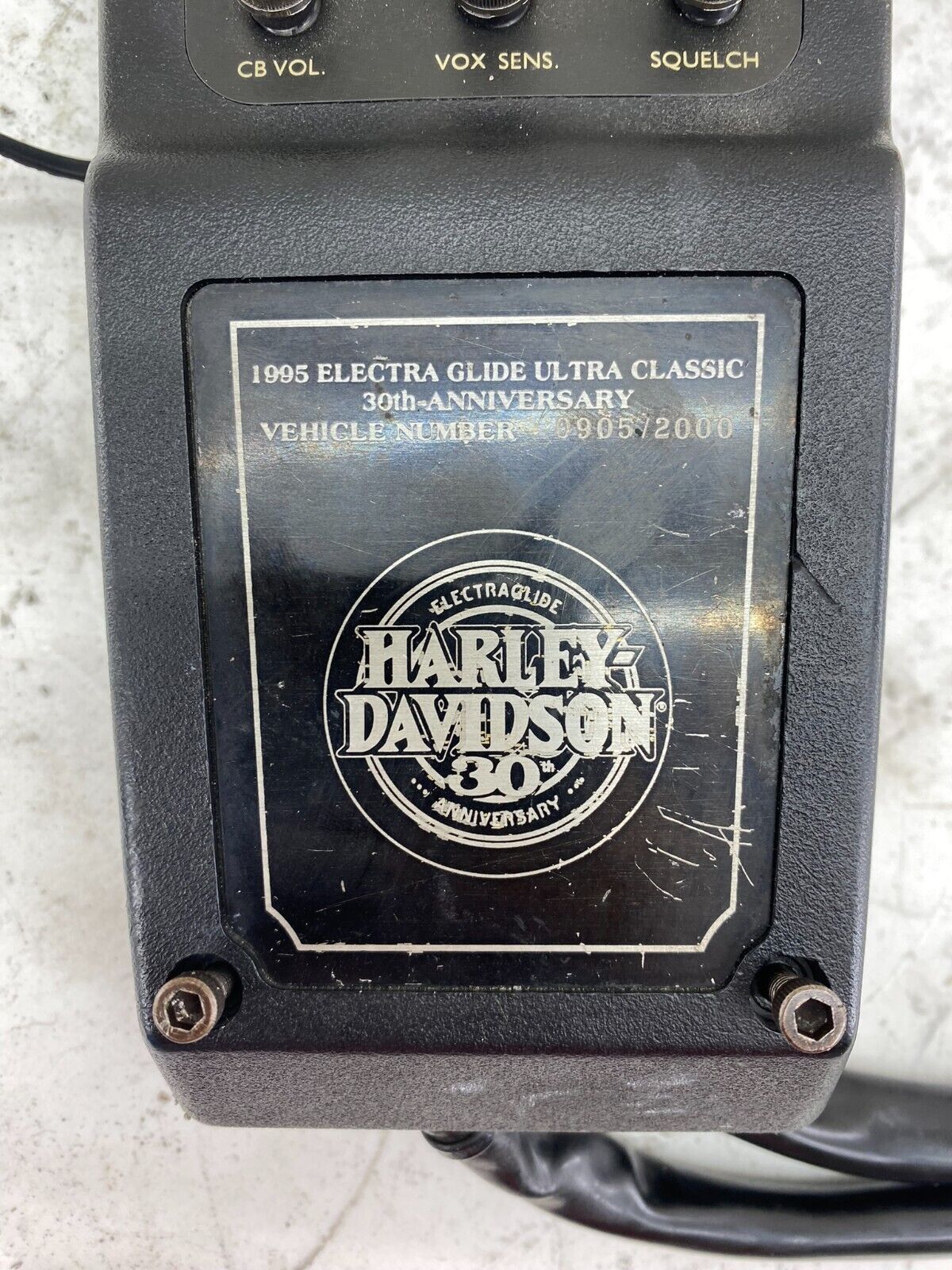 1995 HARLEY ELECTRA GLIDE CB Radio Intercom Headset Unit