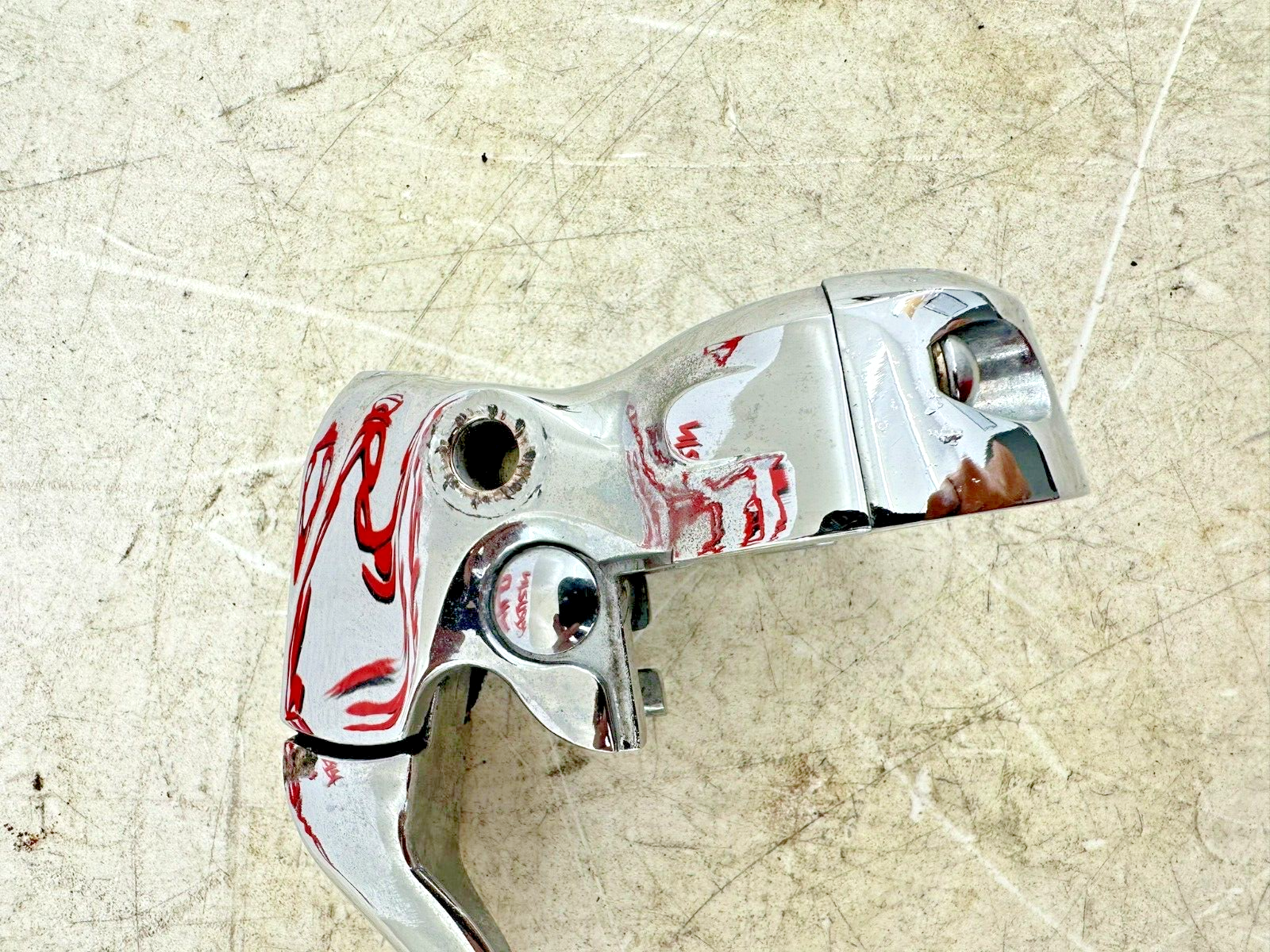 1999 HARLEY SOFTAIL Clutch Lever + Perch Chrome