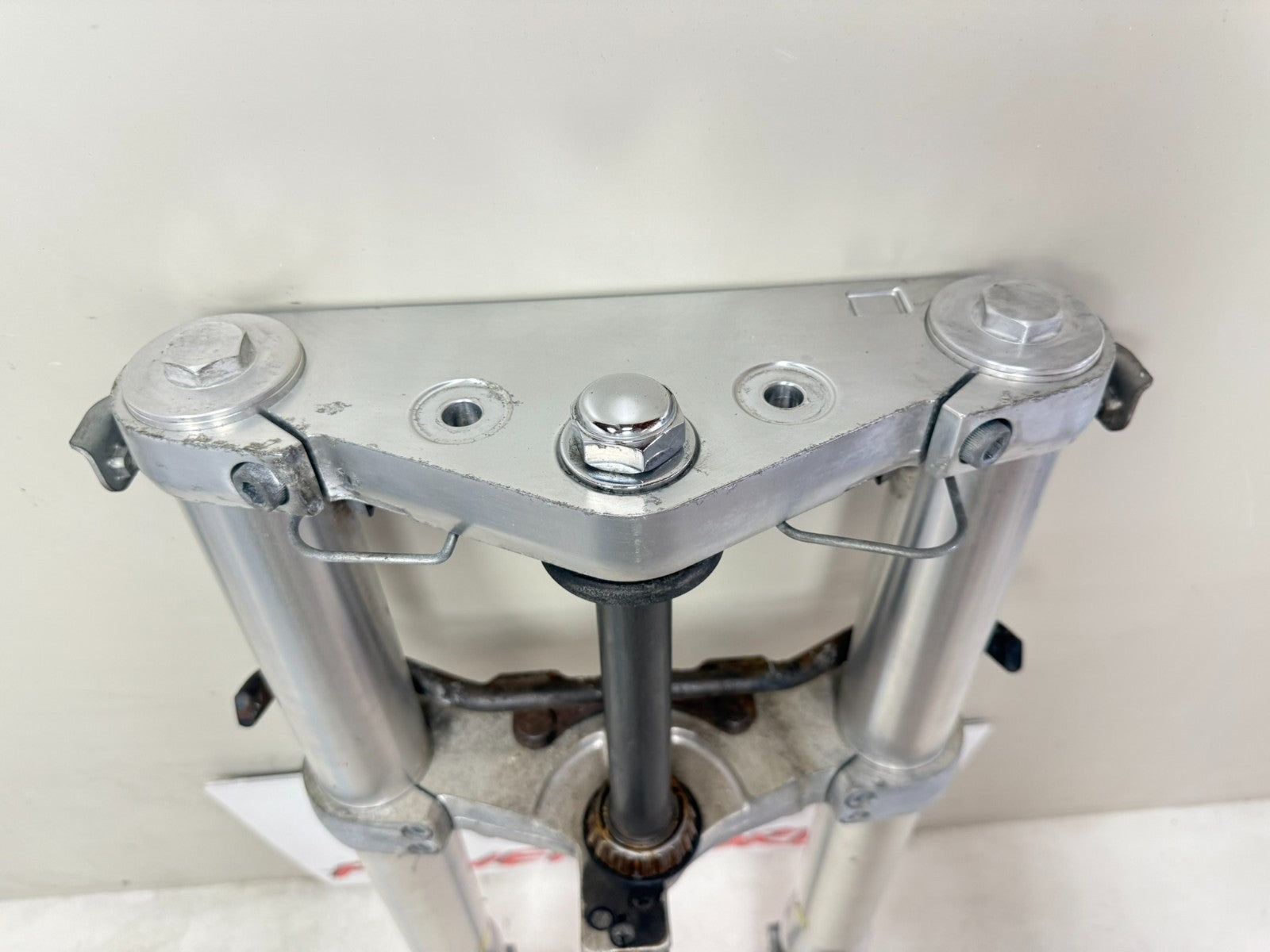 2001 HONDA VALKYRIE INTERSTATE Front End Forks Triple Tree Clamp Straight