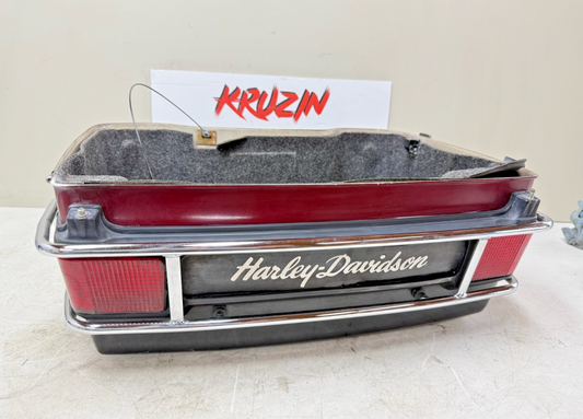 1995 HARLEY FLH ELECTRA GLIDE Trunk Tour Pack Rear Lower Storage Box