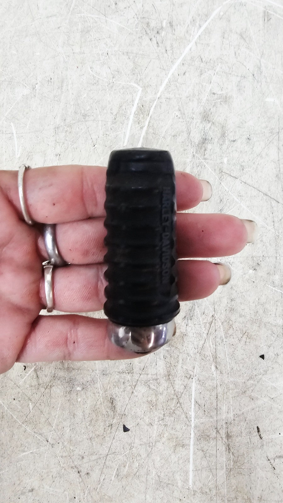 1997 HARLEY DYNA Mid Control Chrome Shifter Shift Lever Pedal