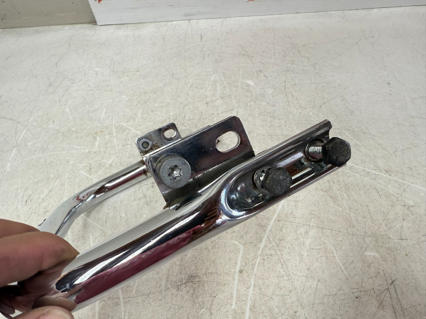 2003 HARLEY ELECTRA GLIDE Rear Frame Chrome Support Rail Bar