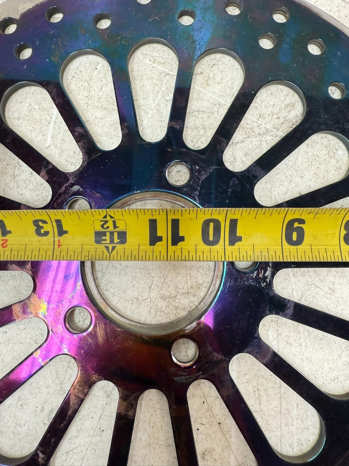 1997 HARLEY DAVIDSON SOFTAIL Front Brake Disc Rotor 11.5in OEM Chrome