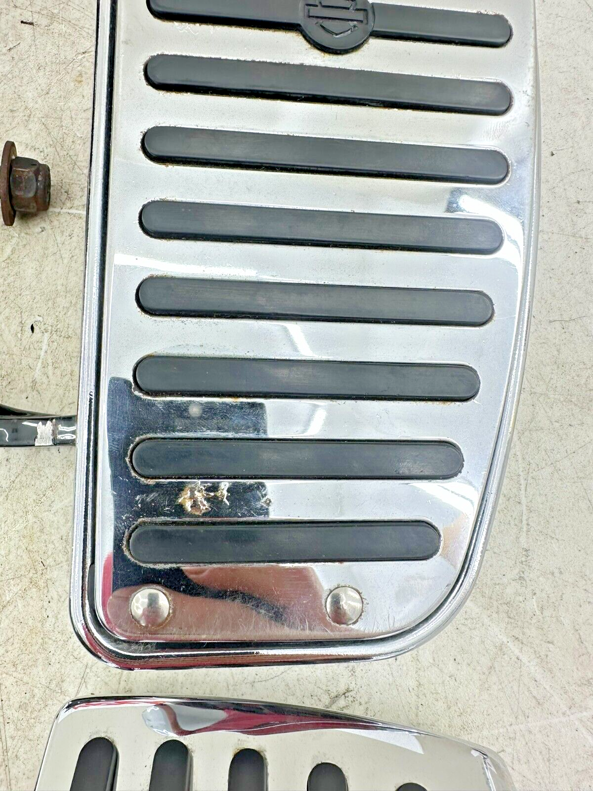 1995 HARLEY SOFTAIL OEM HD Driver Floorboards Footrest Heel Toe Shifter Brake