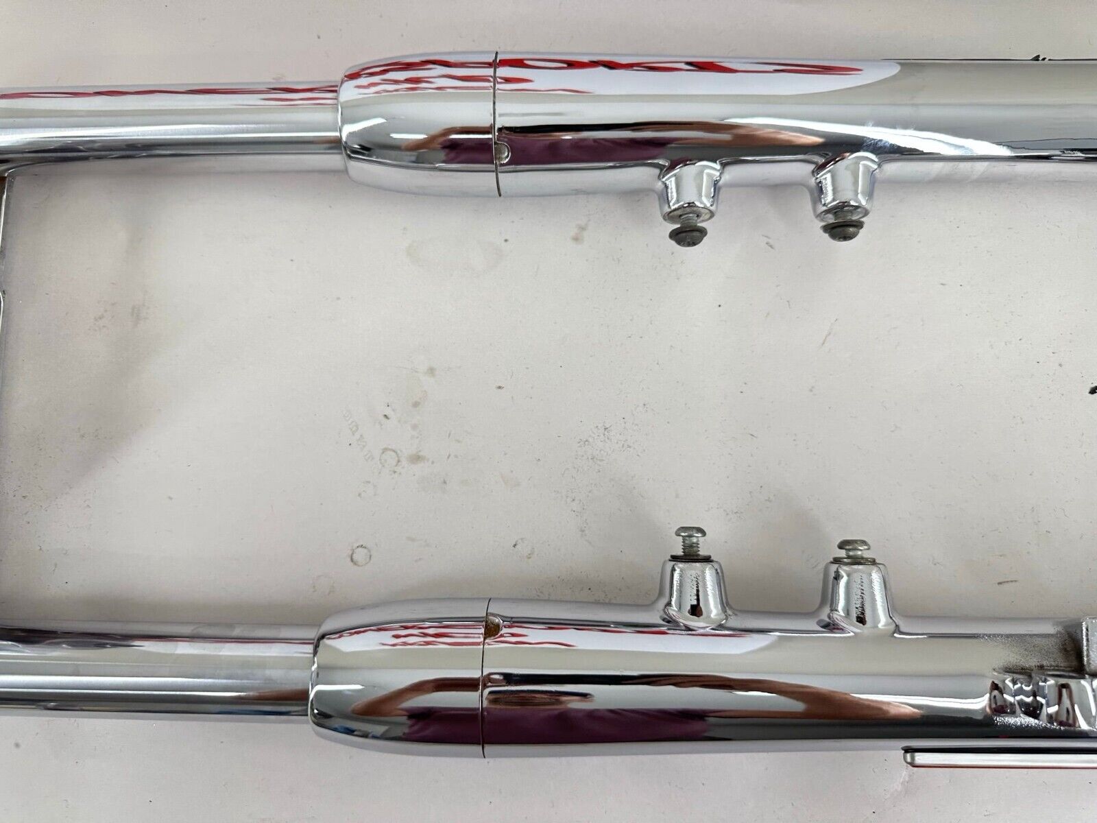 2003 HARLEY SOFTAIL DEUCE Chrome Front Forks Triple Clamps