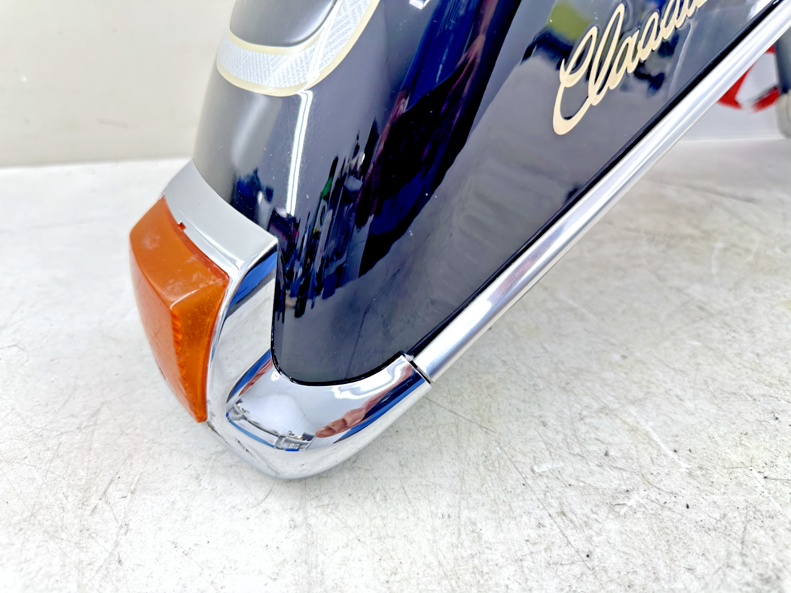 2003 HARLEY ELECTRA GLIDE classic Front Fender Black Anniversary Paint