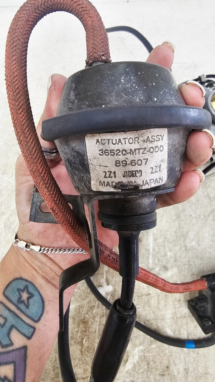 1995 HONDA GOLDWING GL1500 Carburetor Carb Carburator Cruise Control Actuator