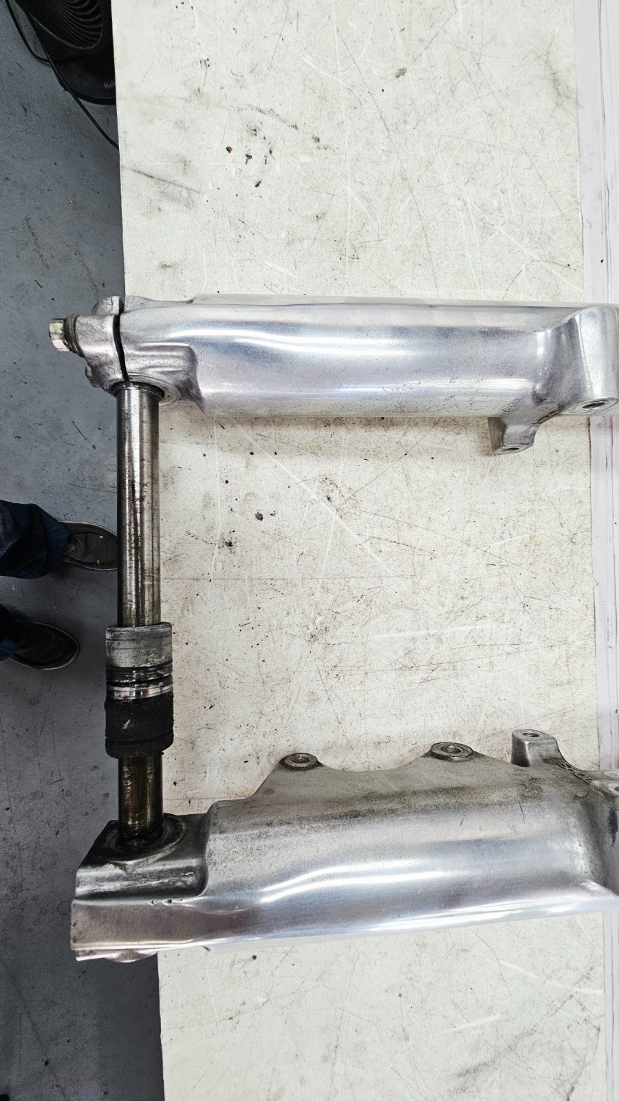 1995 HARLEY SOFTAIL FATBOY 41mm Front Fork Suspension Front End Triple Tree OEM