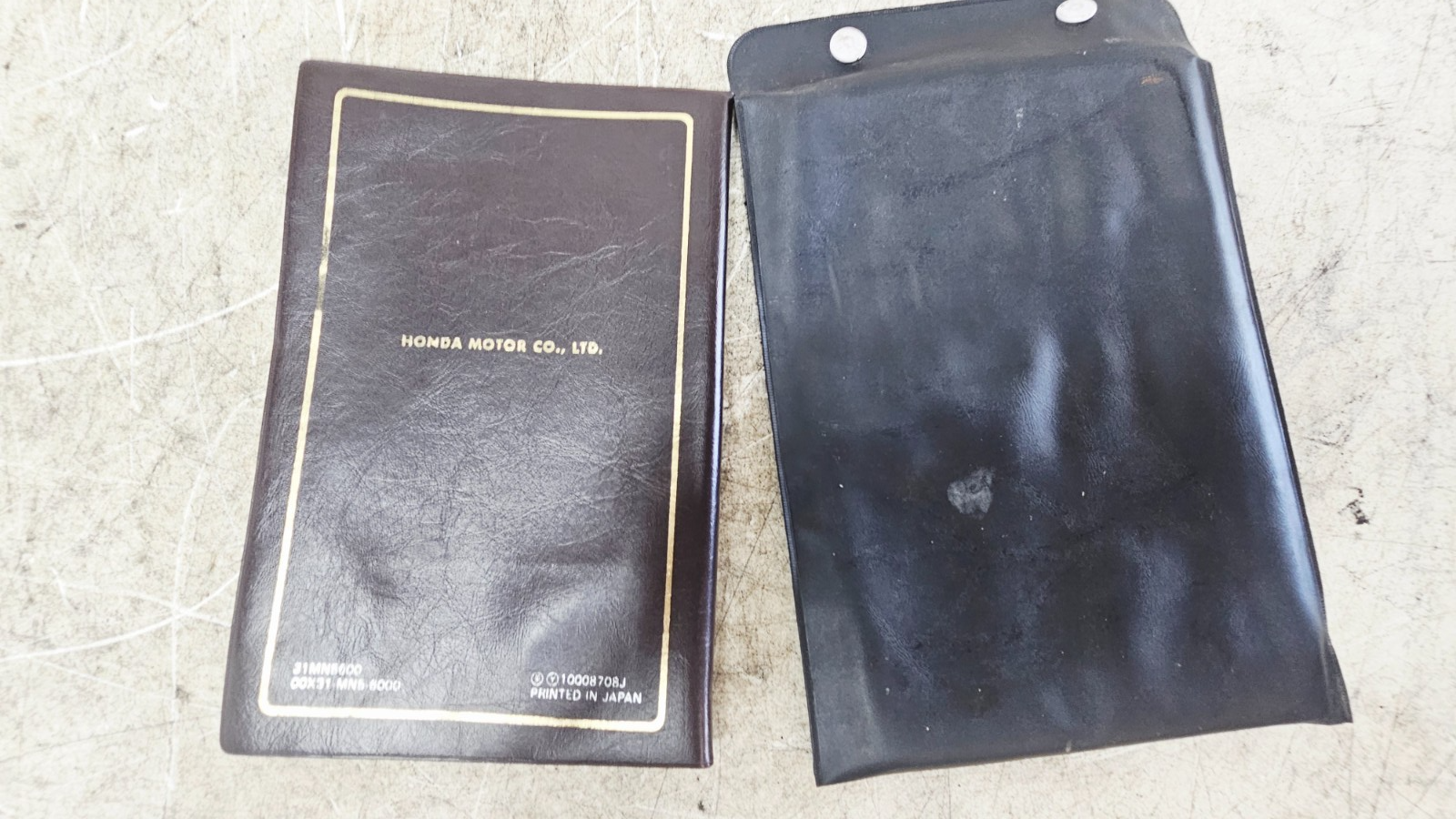 1995 HONDA GOLDWING GL1500 Owner's Manual Information Guide Book Booklet