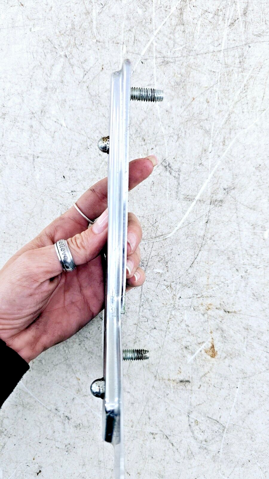 2002 HARLEY ELECTRA GLIDE Chrome Fog Highway Light Bar Cover