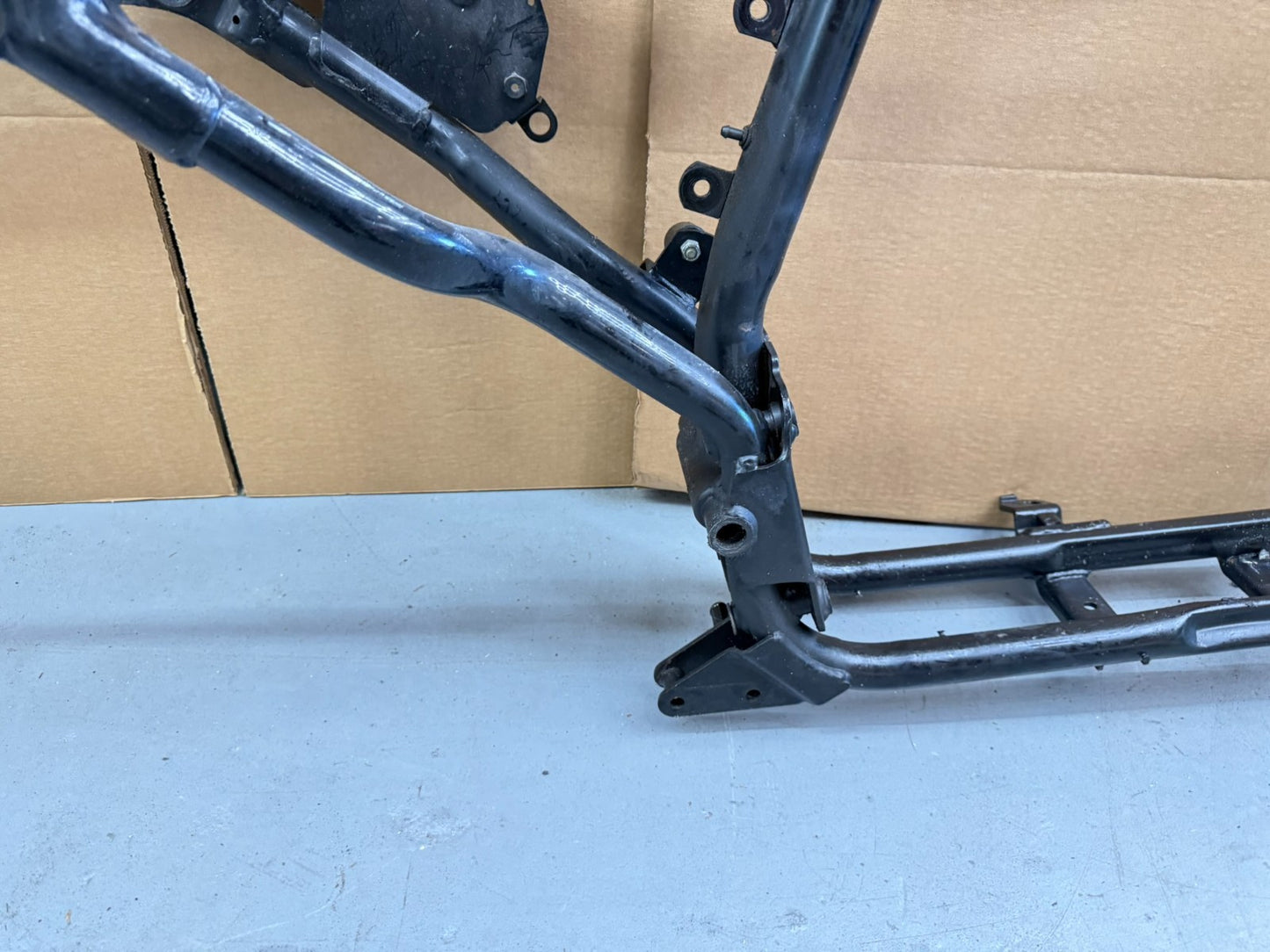 1997 Harley Davidson Sportster Main Frame Chassis STRAIGHT