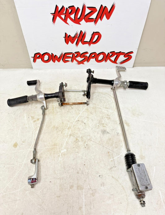 2003 Harley Davidson Sportster Forward Controls Footpegs Shift Linkage Lever OEM