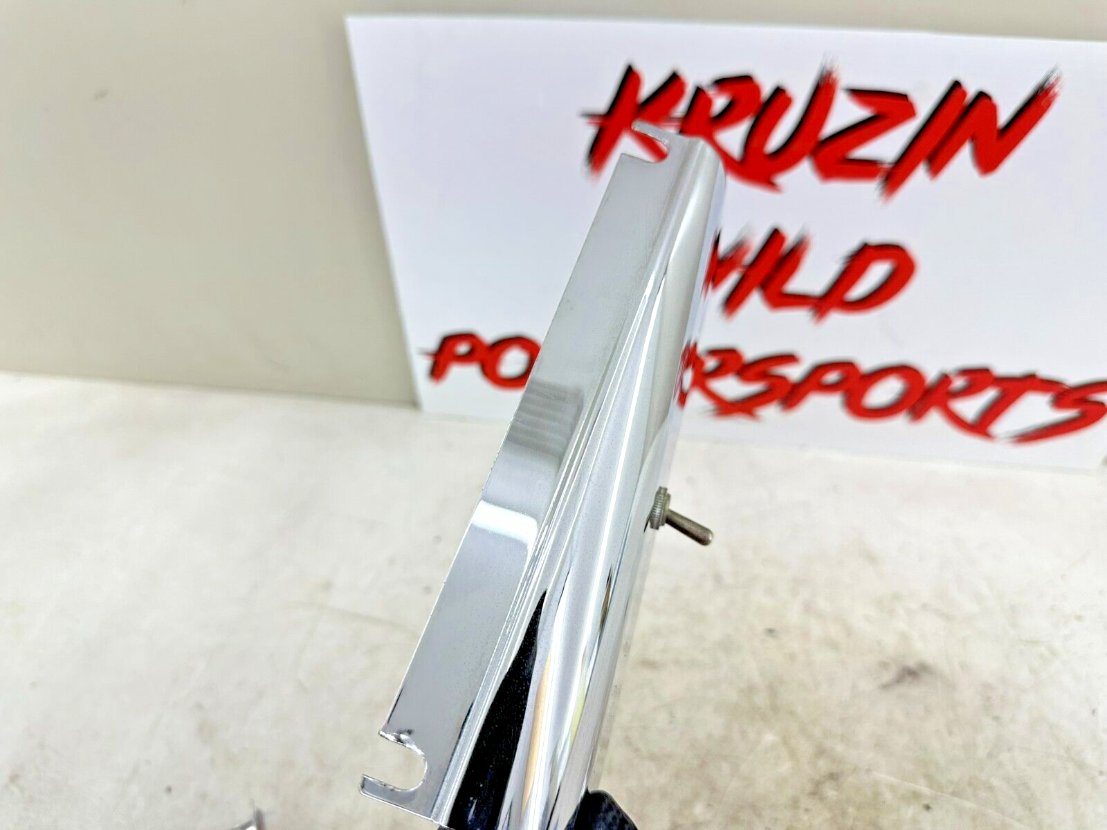1995 HARLEY SOFTAIL Chrome Upper Fork Cover Tins