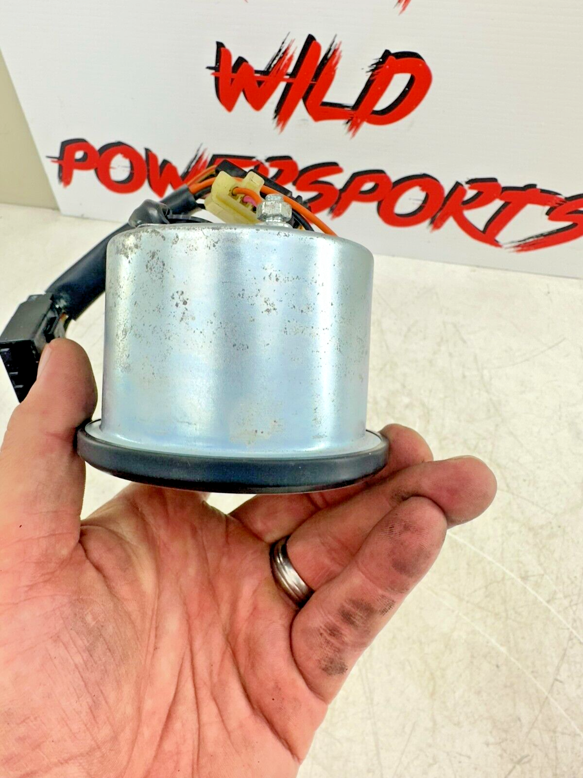 1999 HARLEY FLH ELECTRA GLIDE RPM TACHOMETER TACH GAUGE BLACK