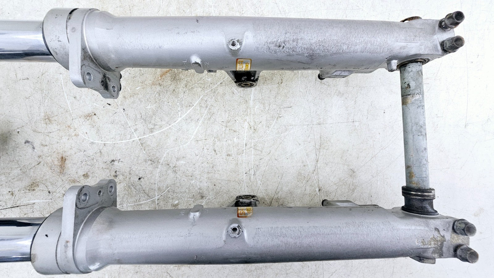 1993 HONDA GOLDWING GL1500 Front end Forks Suspension Triple Tree Clamp Tubes