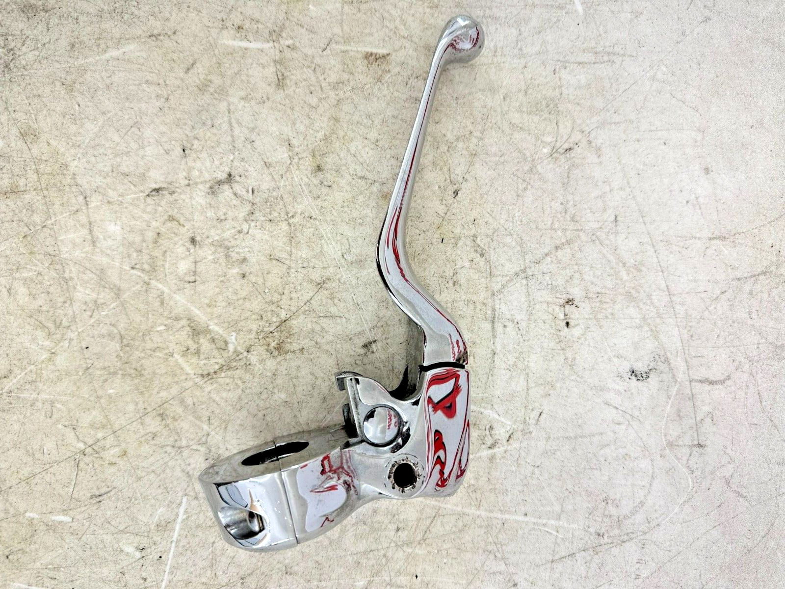 1999 HARLEY SOFTAIL Clutch Lever + Perch Chrome