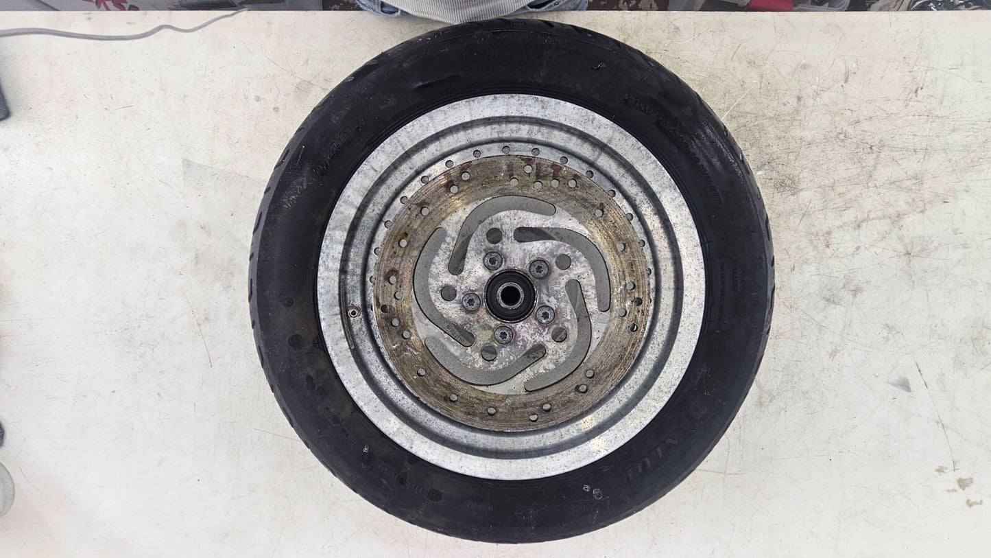 2000 Harley Davidson Sportster 16x3 Rear Wheel Rim Mag Solid Slotted