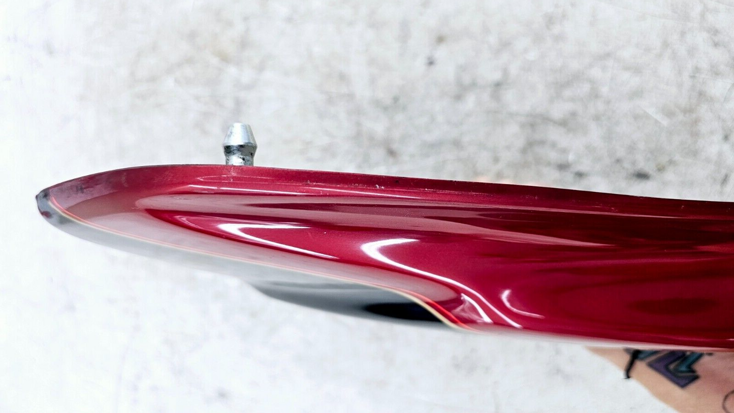 1998 HARLEY FLH ELECTRA GLIDE Left Side Cover Fairing Panel Cowl RED BLACK OEM