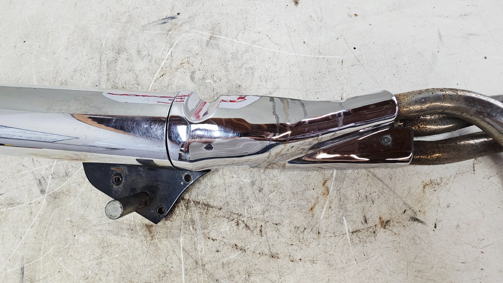 2000 HONDA VALKYRIE INTERSTATE Exhaust Header Muffler Pipe System Chrome