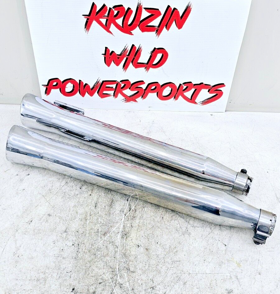 1998 HARLEY FLH ELECTRA GLIDE Exhaust System Slip On Muffler Kerker??