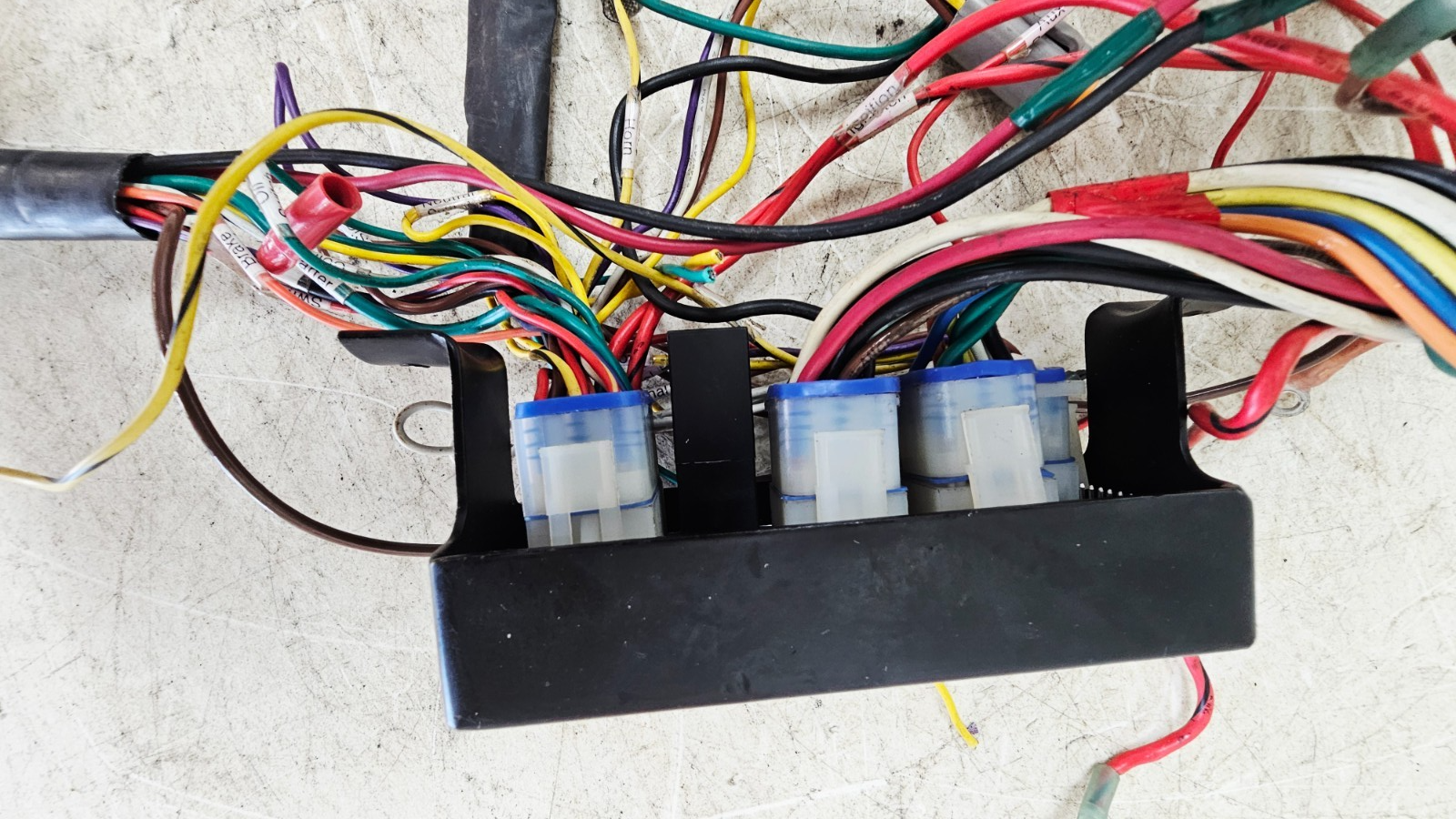 1993 HARLEY SOFTAIL Main Wire Wiring Harness Loom Fuse Box