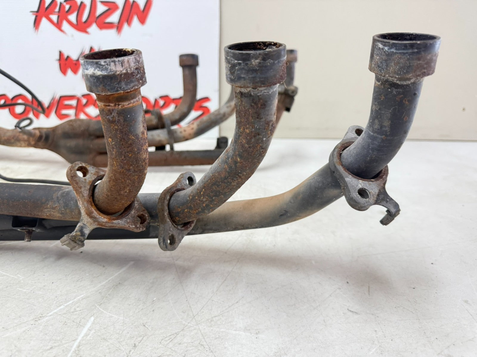 2002 Honda Goldwing GL1800 Exhaust Header Pipes Left Right Set