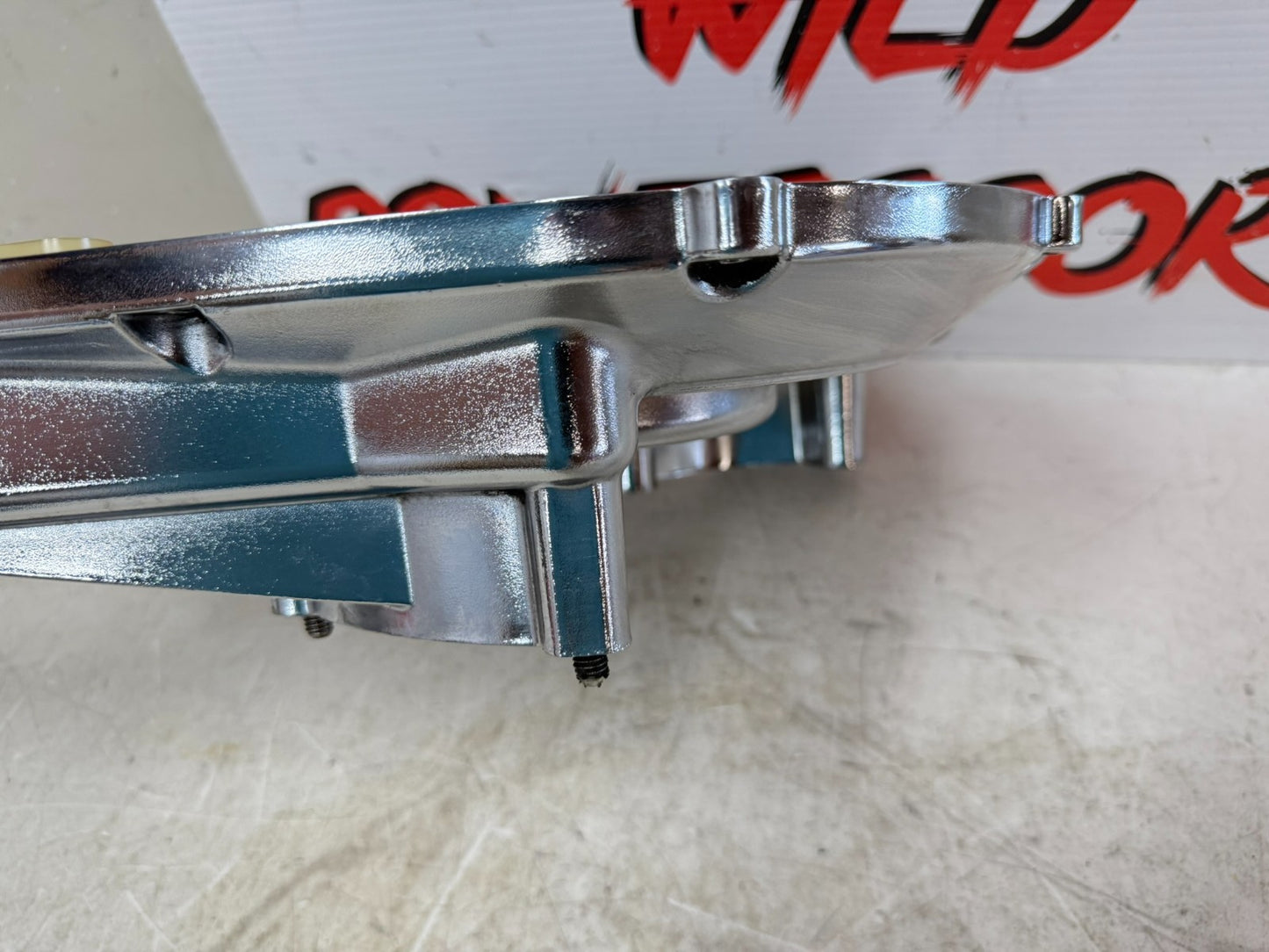 2003 HARLEY DYNA WIDE GLIDE Chrome OEM Inner Primary Clutch Cover Housing