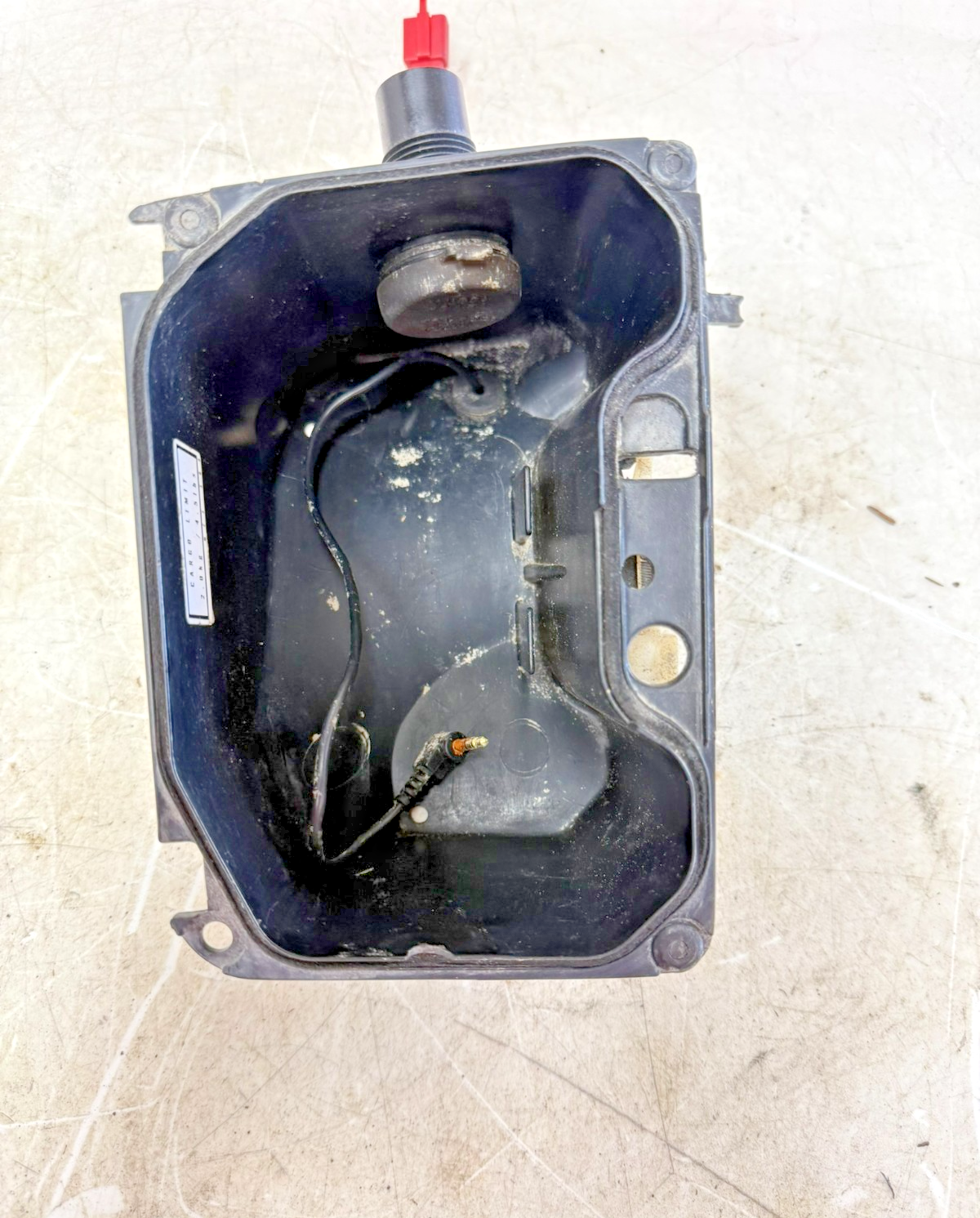 2002 Honda Goldwing GL1800 Front Storage Glove Box Left Side Air Duct