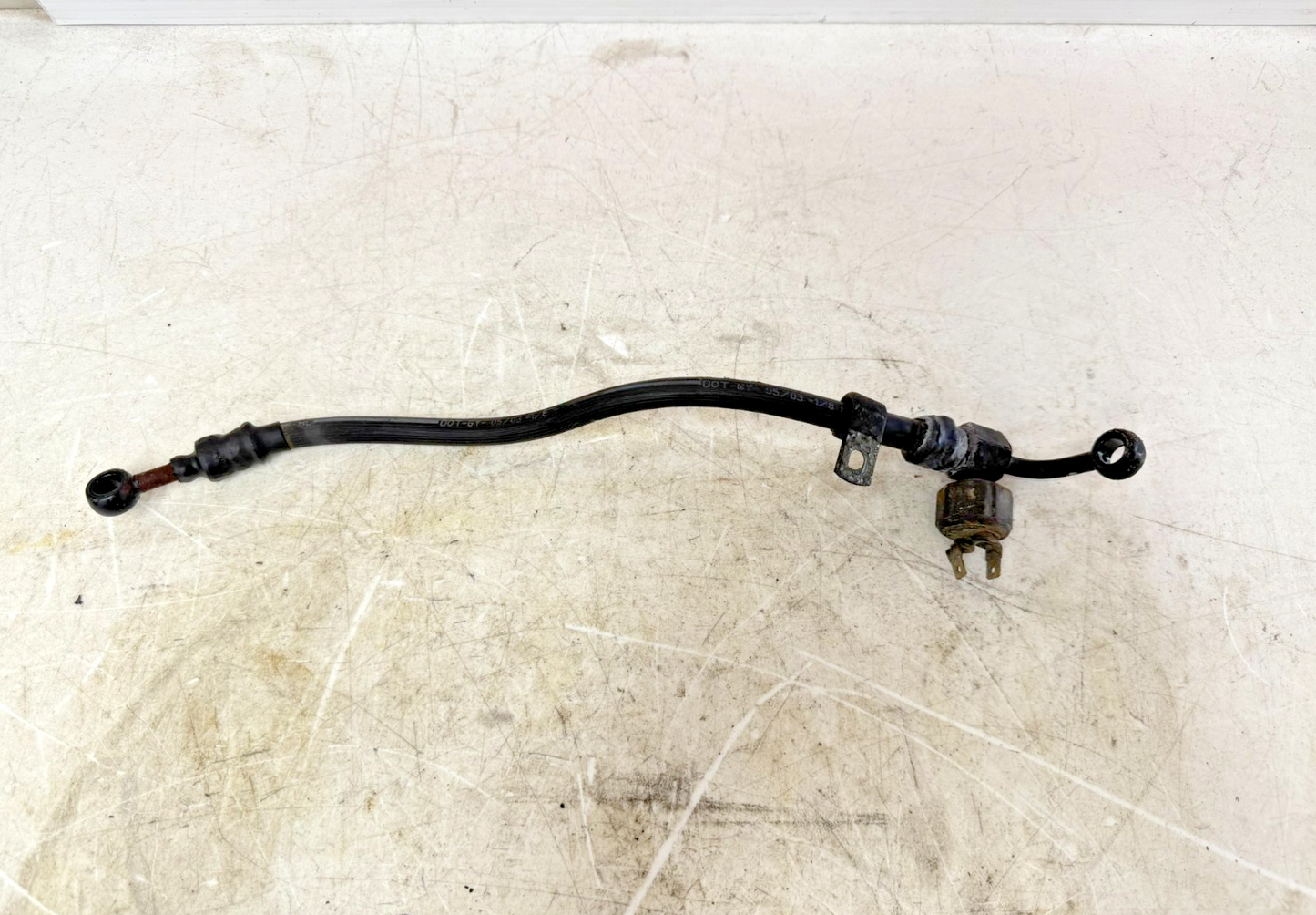 2003 HARLEY DYNA WIDE GLIDE OEM Rear Brake Hose Line 