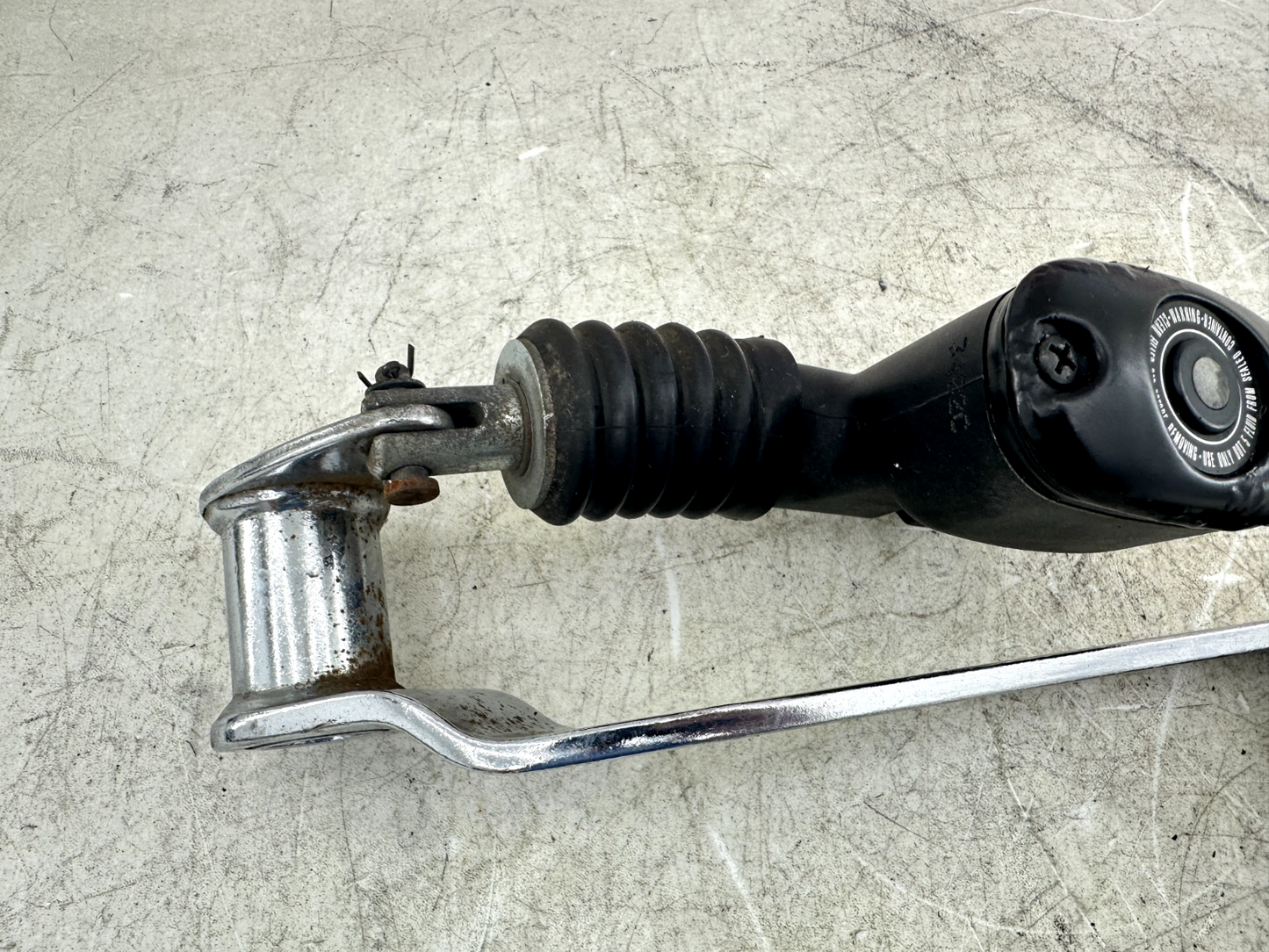 2003 HARLEY ELECTRA GLIDE classic Rear Brake Pedal + Master Cylinder