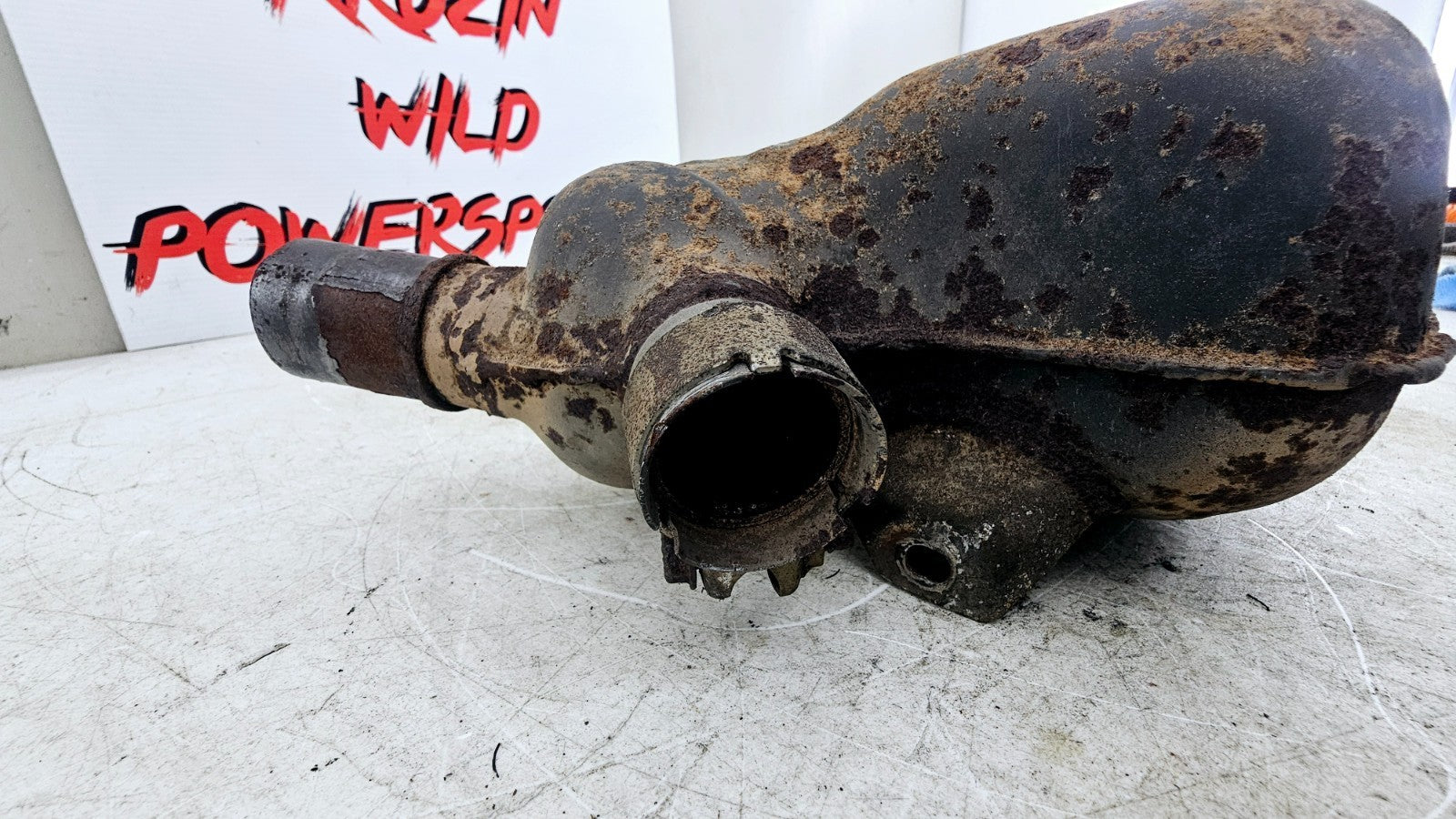 1993 HONDA GOLDWING GL1500 Exhaust Pipe Chamber Cross Over