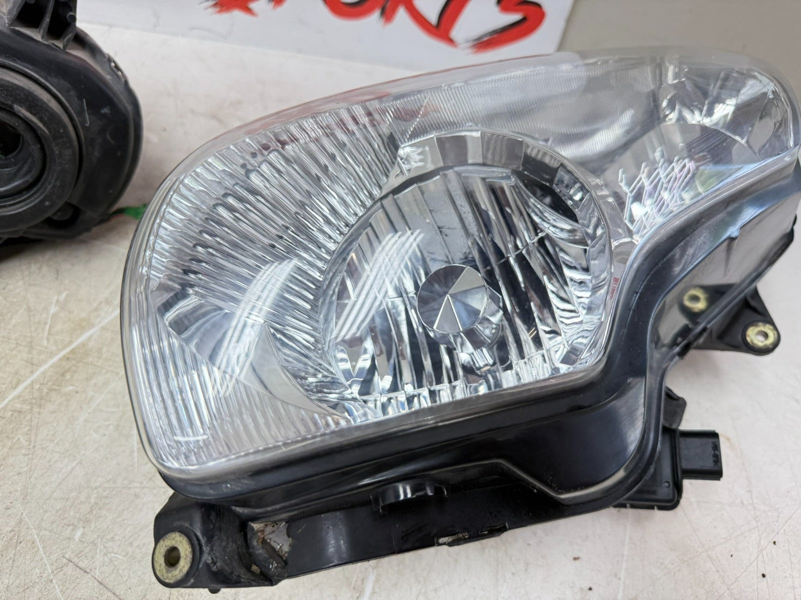 2002 Honda Goldwing GL1800 Front Headlight Left & Right Head Light Lamp