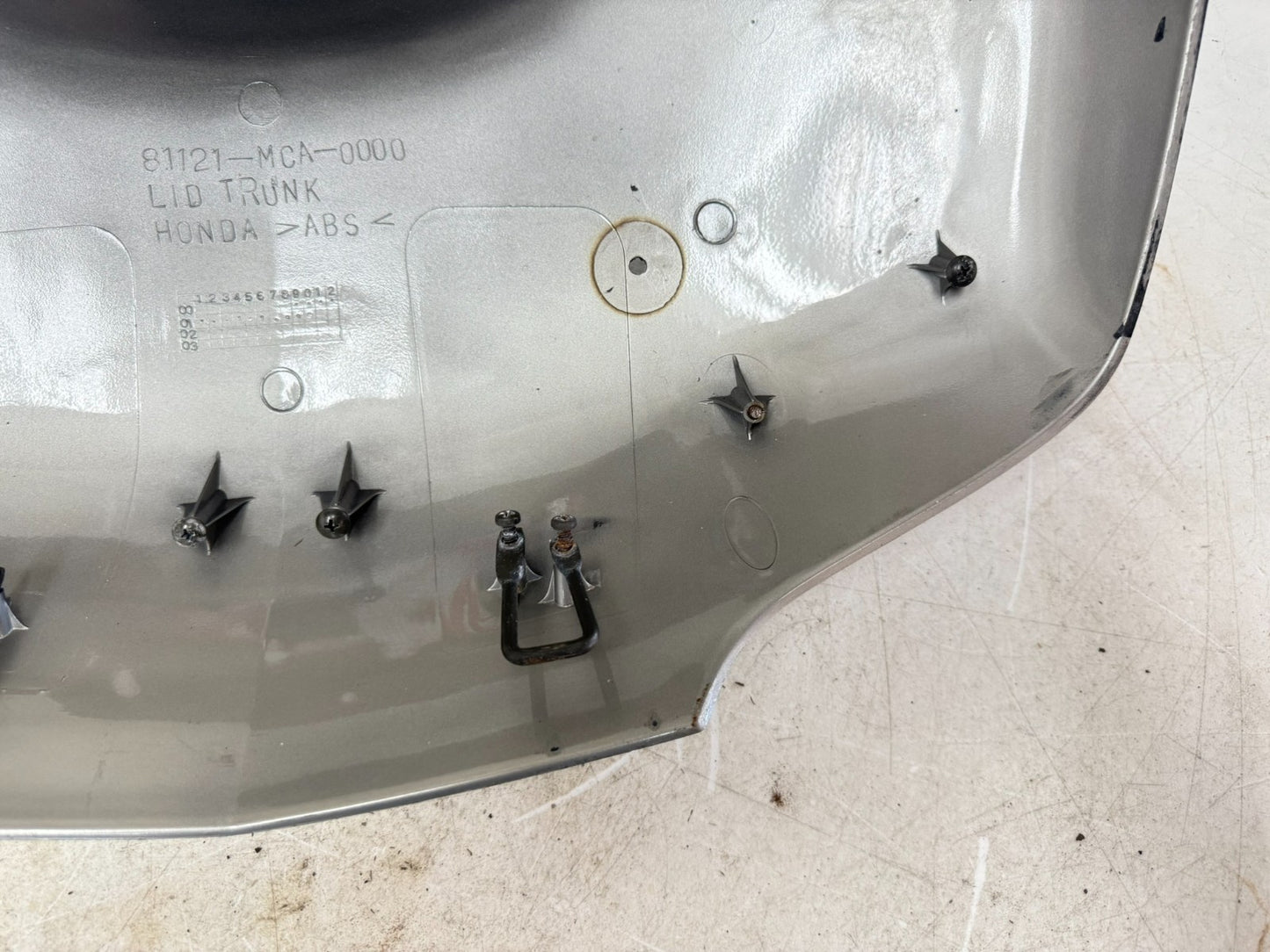 2002 Honda Goldwing GL1800 Rear Lid Trunk Cover