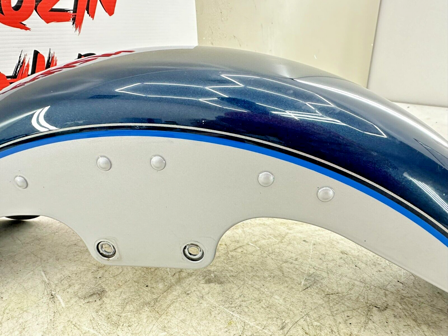 2002 HARLEY SOFTAIL Fatboy Front Fender OEM Paint