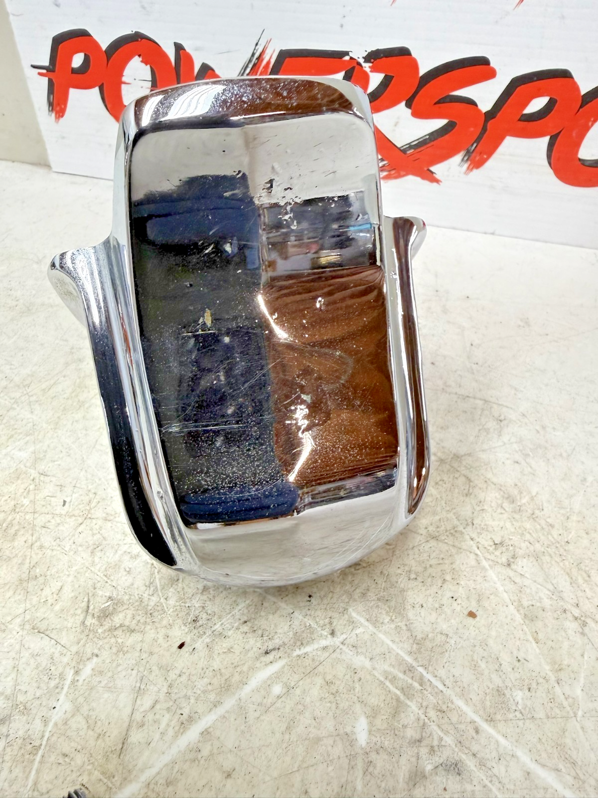 1993 HARLEY DYNA Wide Glide Chrome Front Lower Motor Mount Cover Guard