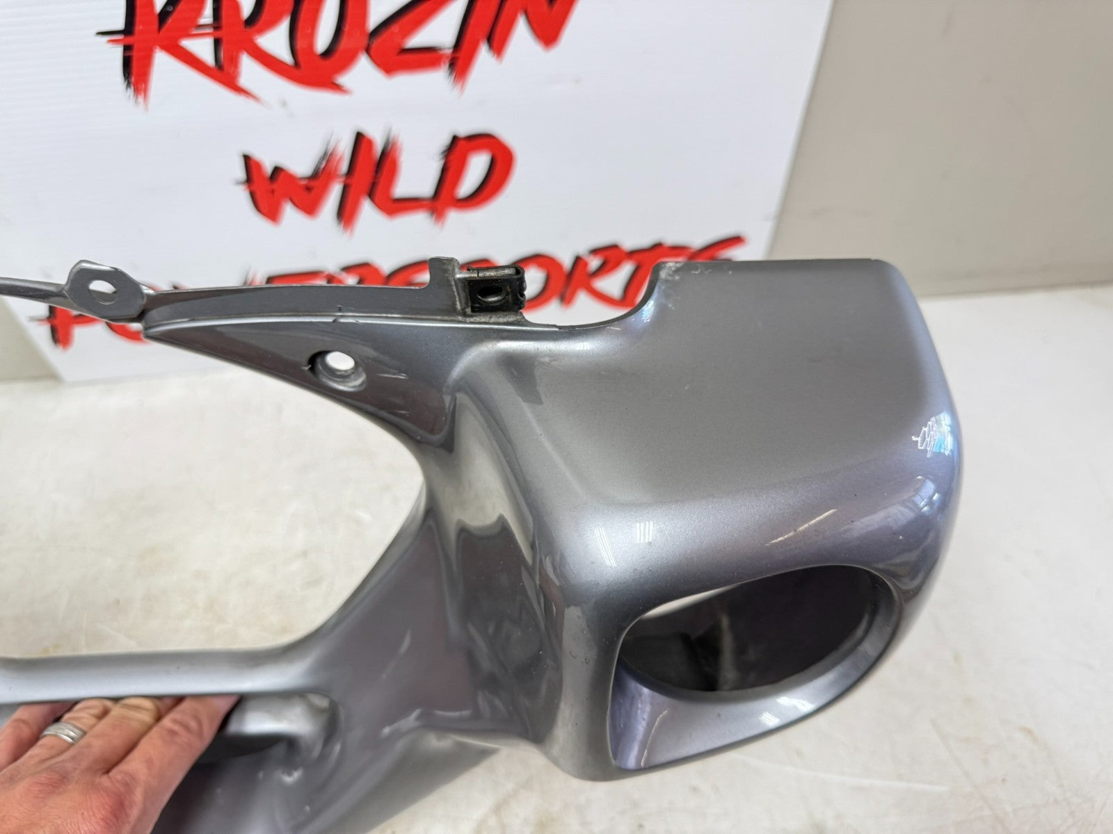 2002 Honda Goldwing GL1800 Lower Fairing Radiator Cover Cowl